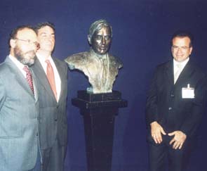 Inauguration d'un buste d'Aristides de Souza mendes