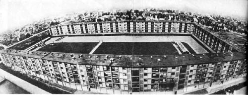 Vue générale du camp de Drancy — Le camp de Drancy, en région parisienne