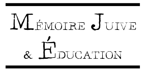 Logo du site Mémoire juive