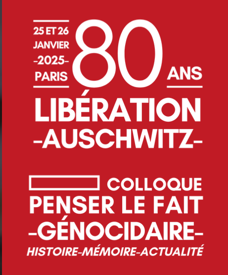 Auschwitz et l'éducation antiraciste.
80e anniversaire de la Libération d'Auschwitz