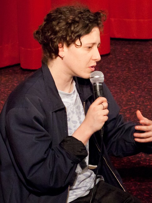 Mica Levi Composer UNDER THE SKIN Petra Erdmann Moderator 13988007916 cropped